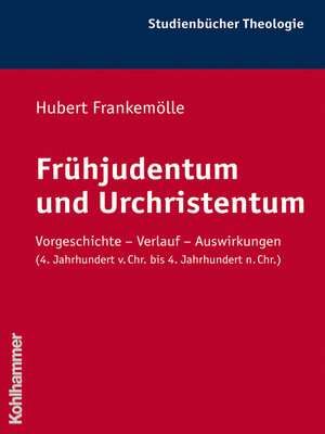 cover image of Frühjudentum und Urchristentum